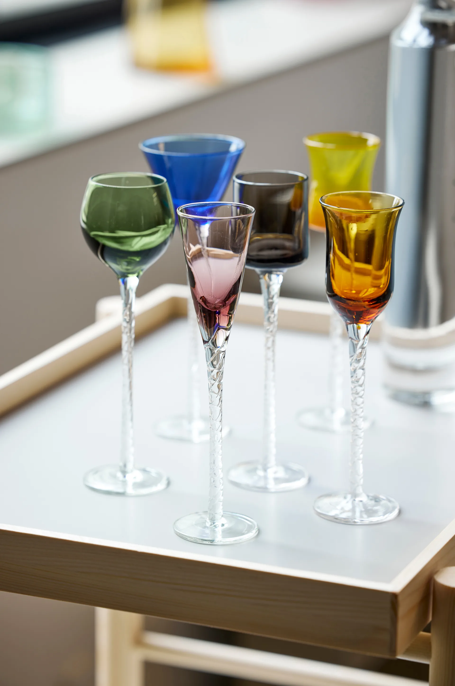 London Schnapsglas 2,5-5 cl 6 Teile, Mix Lyngby Glas