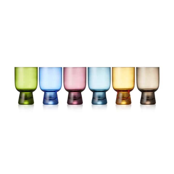 Lyngby Glas Becherglas 30 cl 6er Pack - Mix - Lyngby Glas