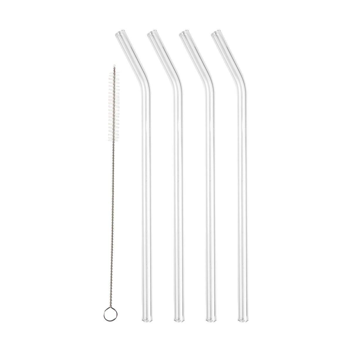Lyngby Glas Lyngby Glas Strohhalm 21,5 cm 4er-Pack Klar