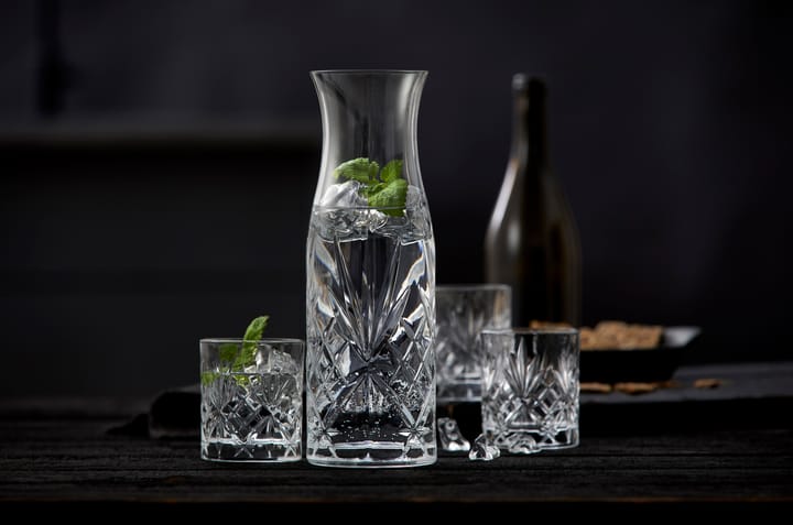 Melodia Karaffe und Wasserglas 7 Teile - Kristall - Lyngby Glas