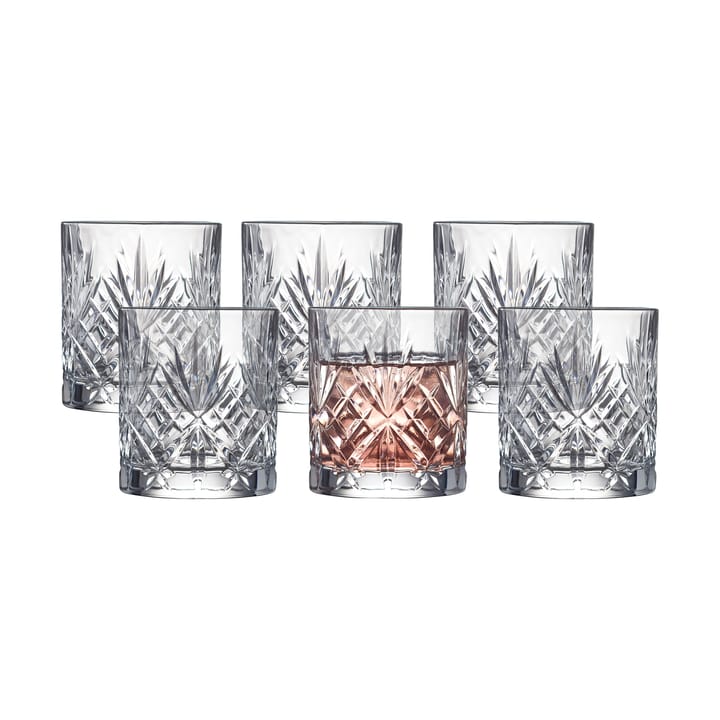 Melodia Wasserglas 23 cl 6er Pack - Kristall - Lyngby Glas