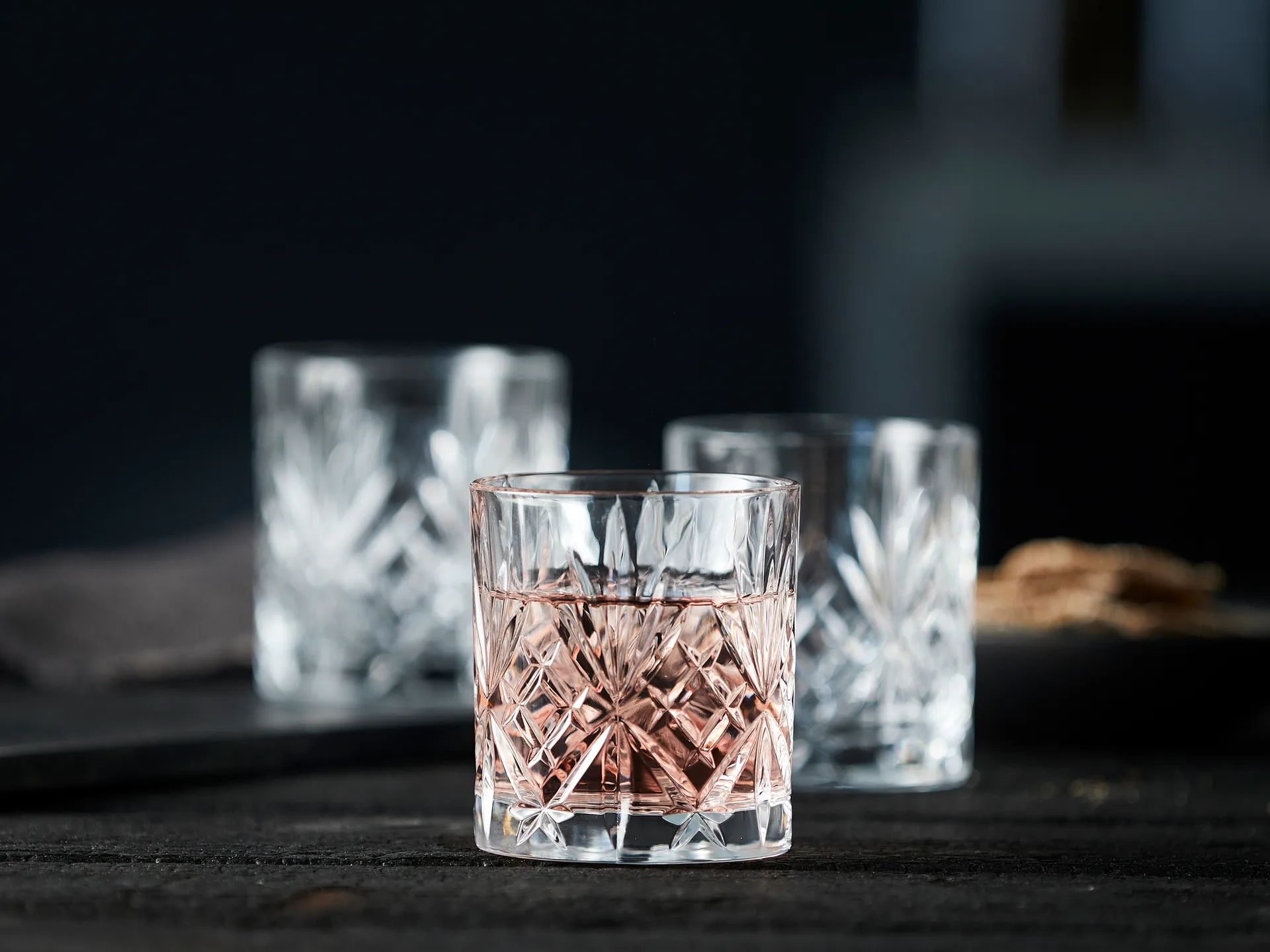 Melodia Wasserglas 23 cl 6er Pack, Kristall Lyngby Glas