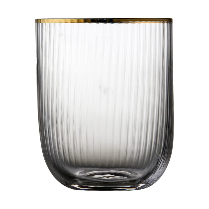 Palermo Gold Trinkbecher 35 cl 4er Pack, Klar-gold Lyngby Glas