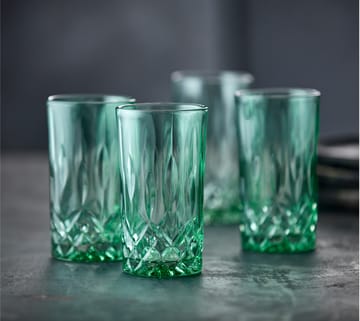 Sorrento highball Glas 38 cl 4er Pack - Green - Lyngby Glas