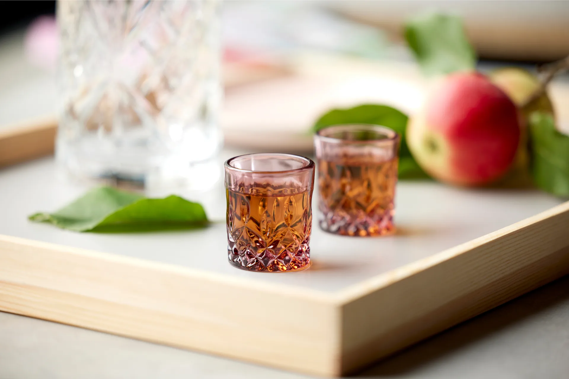 Sorrento Schnapsglas 4 cl 4er-Pack, Pink Lyngby Glas