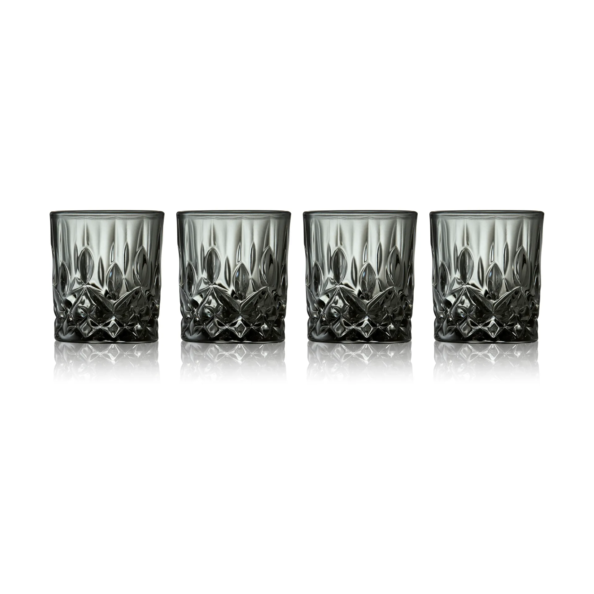 Sorrento Schnapsglas 4 cl 4er-Pack, Smoke Lyngby Glas