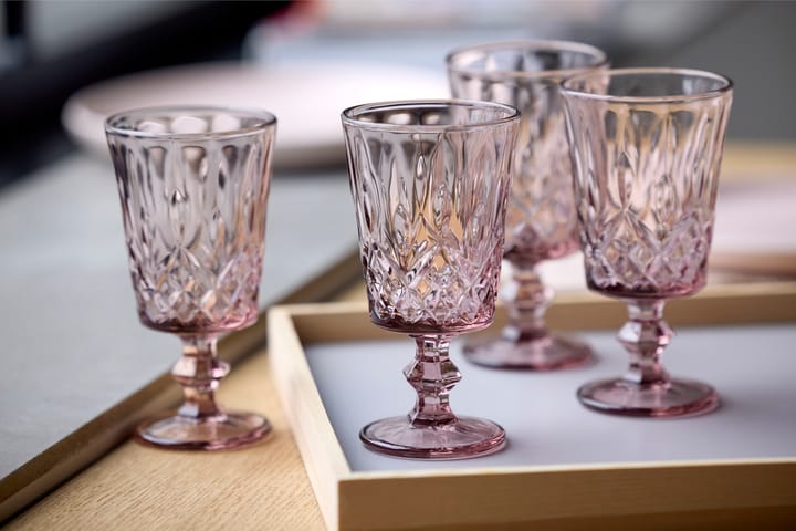 Sorrento Weinglas 29 cl 4er-Pack - Pink - Lyngby Glas