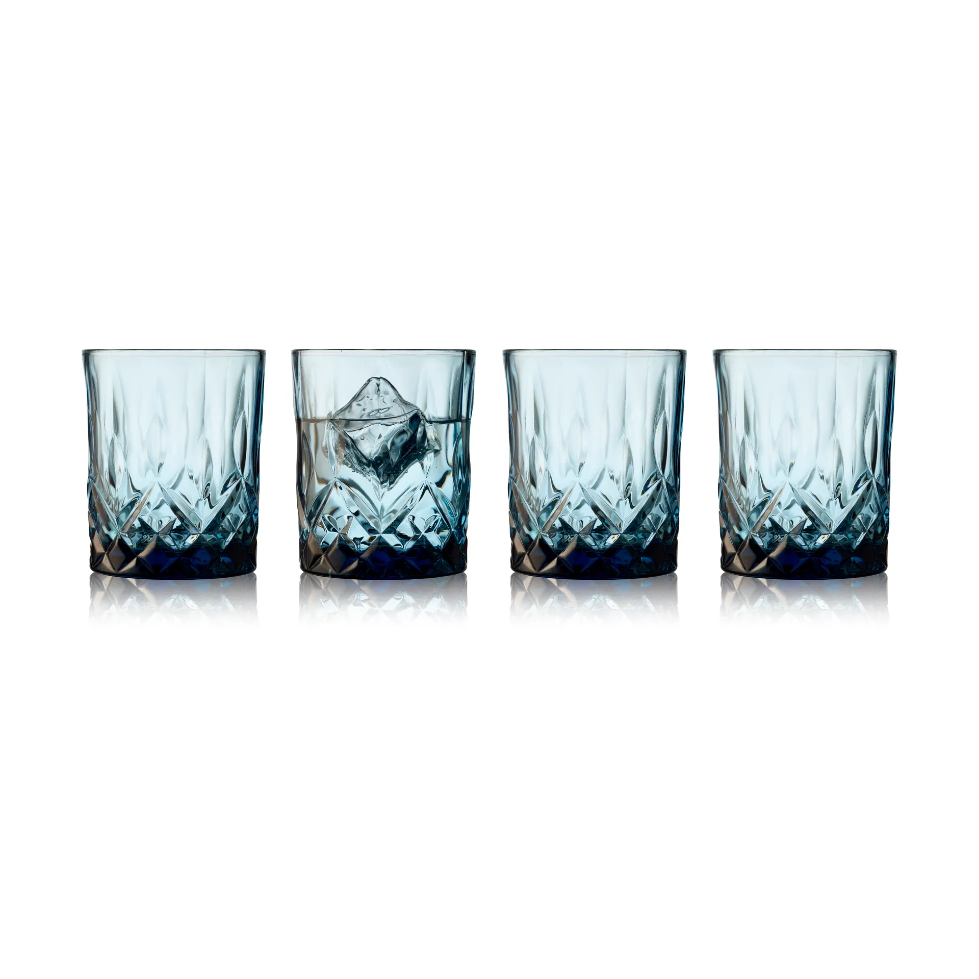 Sorrento Whiskeyglas 32 cl 4er Pack, Blue Lyngby Glas