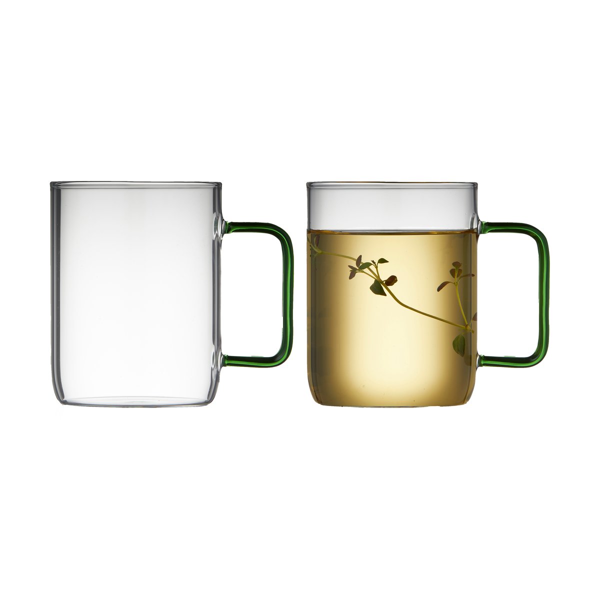 Lyngby Glas Torino Glasbecher 40 cl Grün