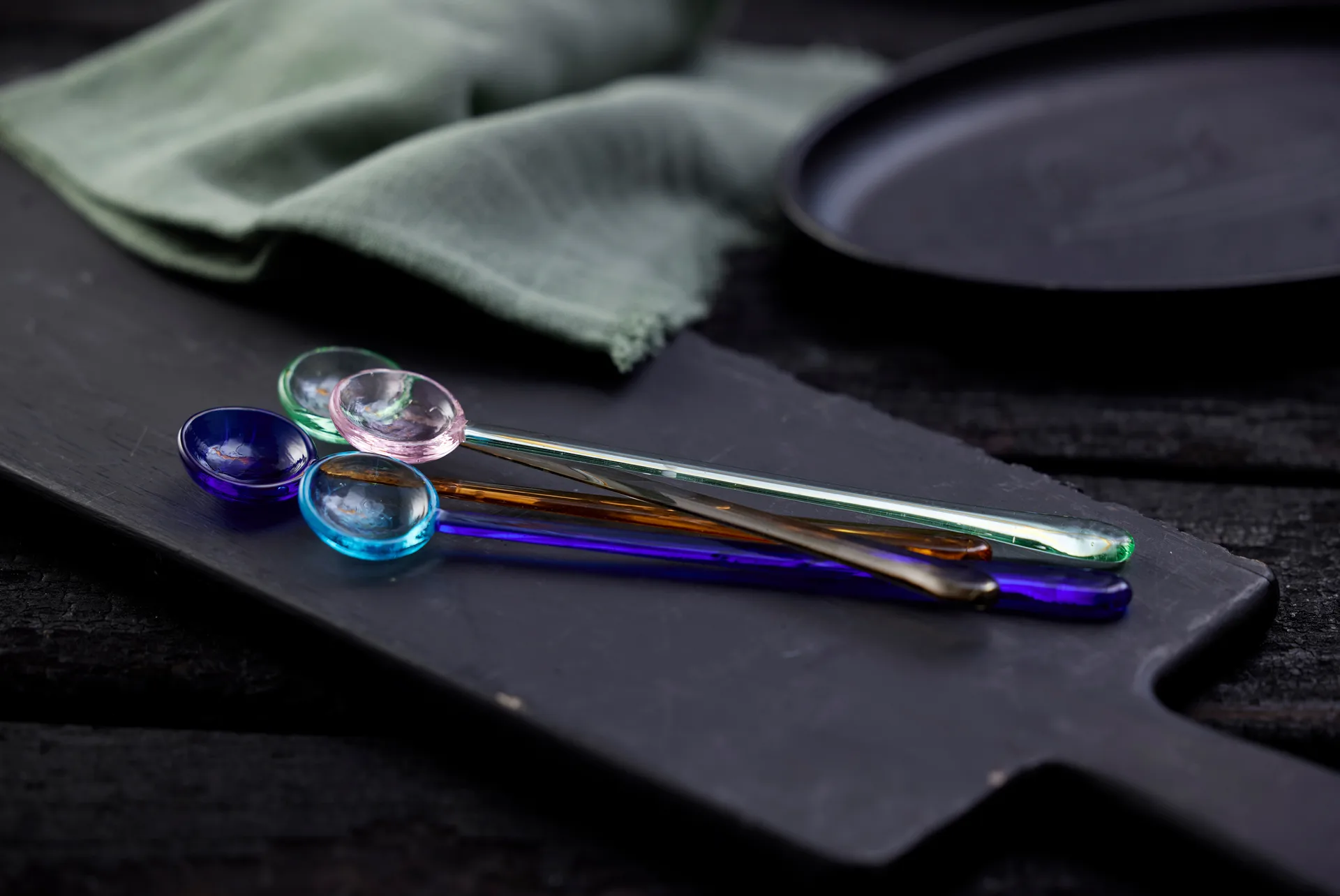 Torino Löffel Glas 18cm 4 Teile, Mix Lyngby Glas