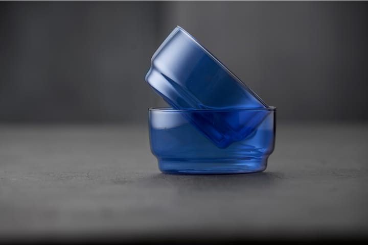 Torino Schale 50 cl 2er-Pack - Blau - Lyngby Glas