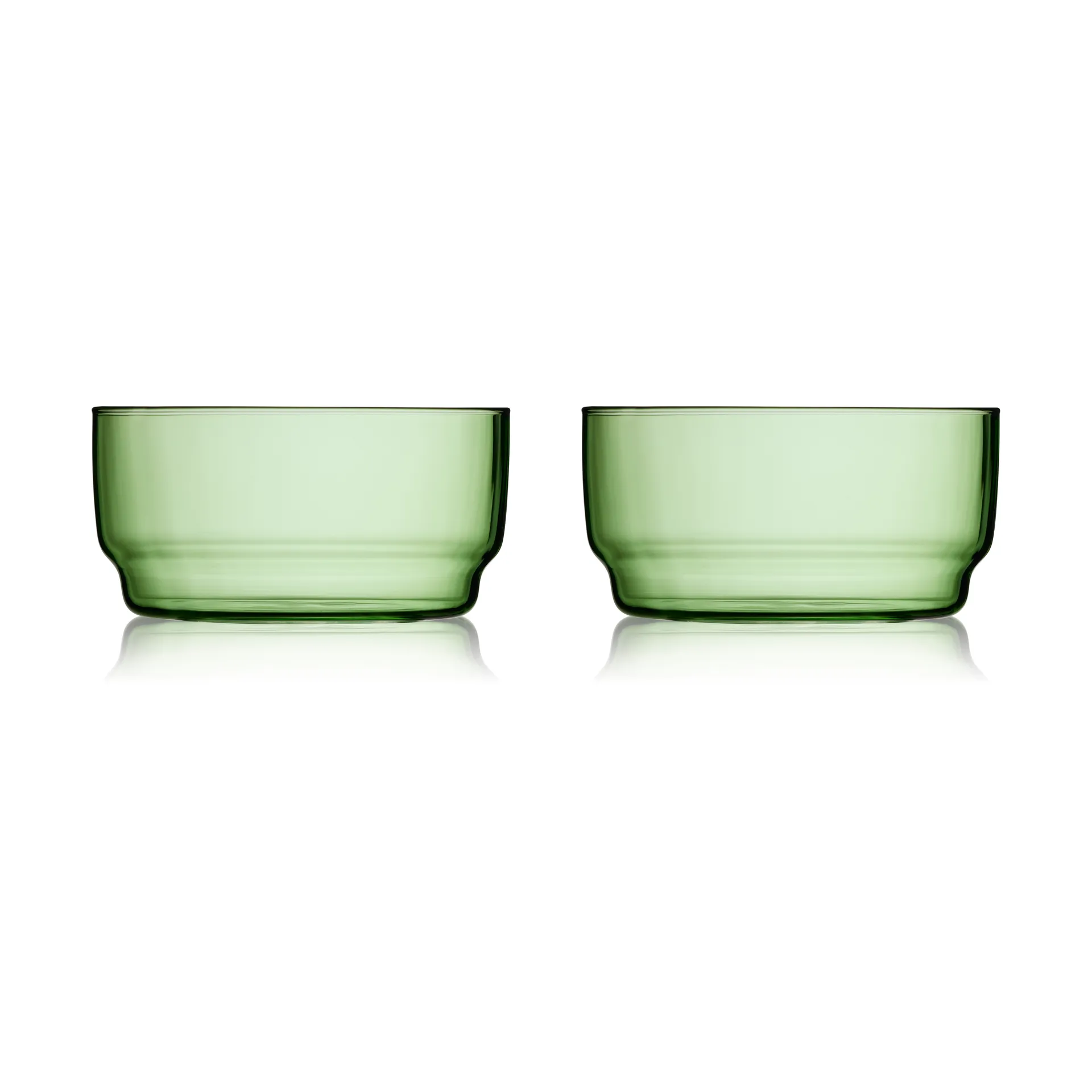 Torino Schale 50 cl 2er-Pack, Grün Lyngby Glas