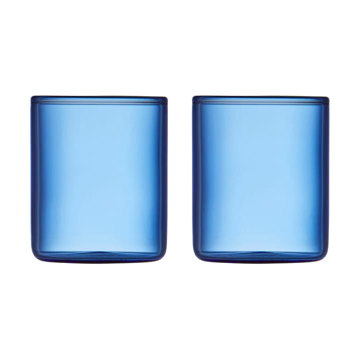 Torino Shotglas 6 cl 2er Pack - Blue - Lyngby Glas