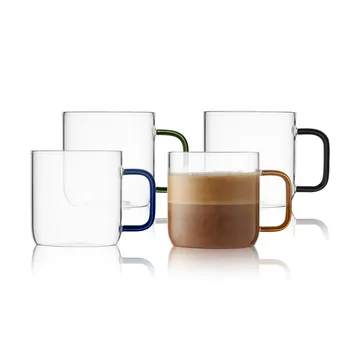 Torino Tasse Glas 30 cl 4 Teile - Mix - Lyngby Glas