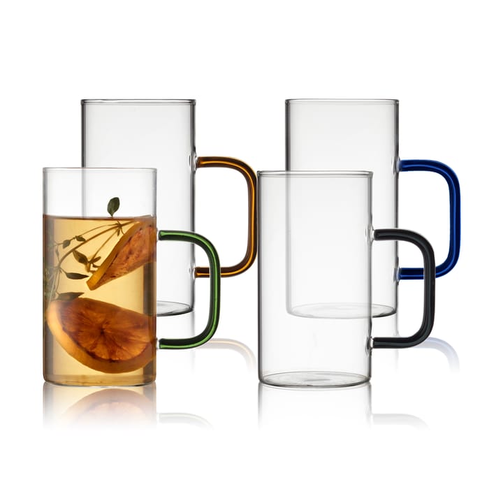 Torino Tasse Glas 35 cl 4 Teile - Mix - Lyngby Glas