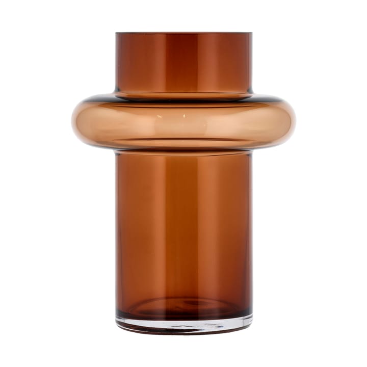 Tube Vase Glas 20cm - Amber - Lyngby Glas