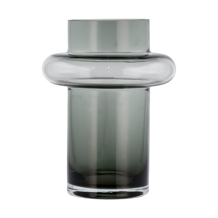Tube Vase Glas 20cm - Smoke - Lyngby Glas