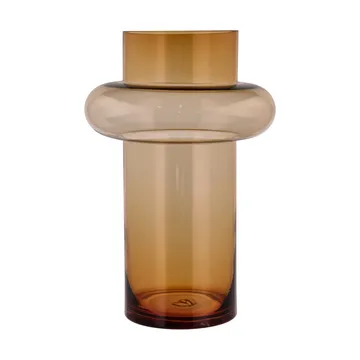 Tube Vase Glas 40cm - Amber - Lyngby Glas