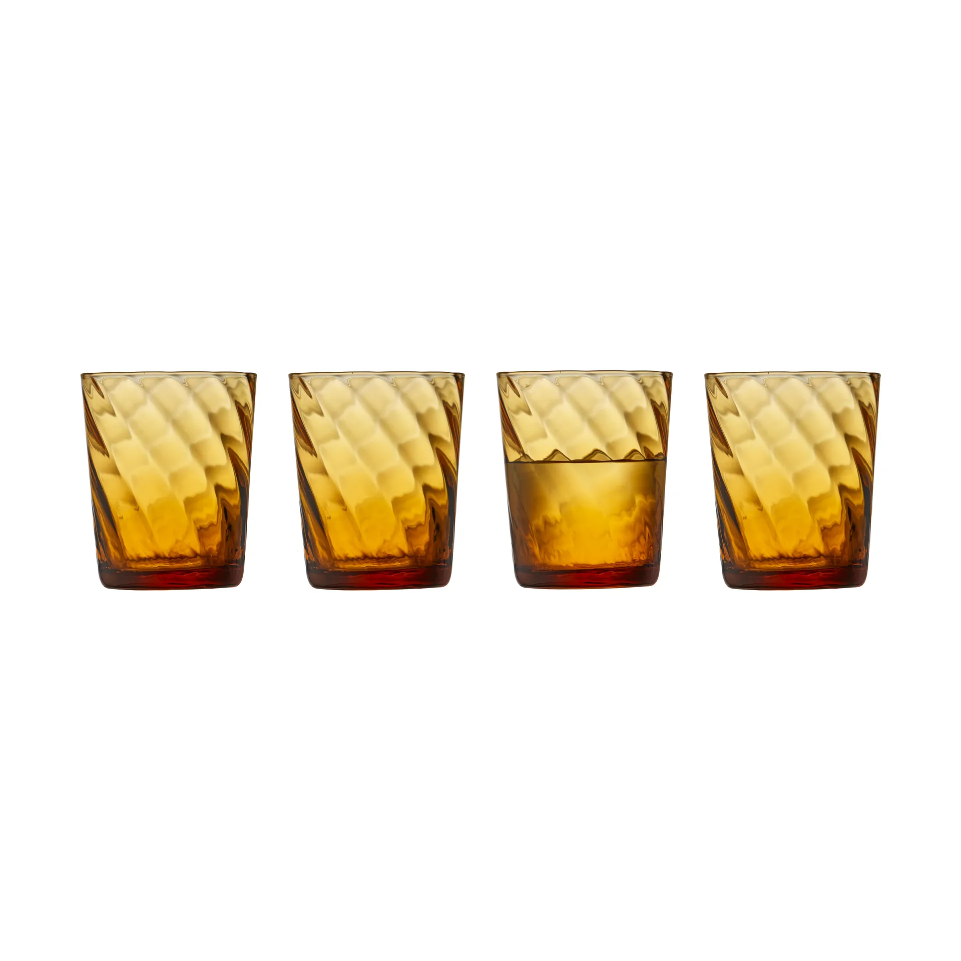 Vienna Wasserglas 30 cl 4er Pack, Amber Lyngby Glas
