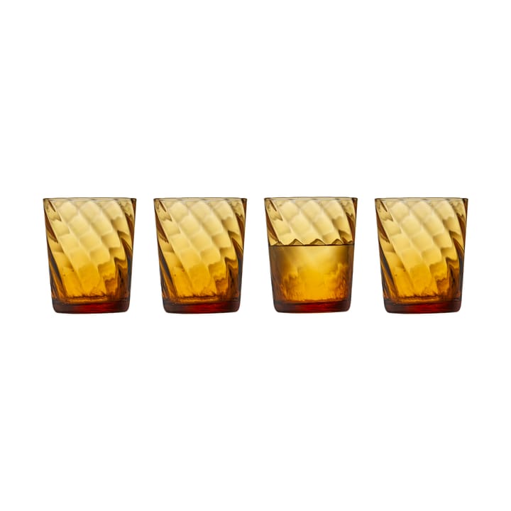 Vienna Wasserglas 30 cl 4er Pack - Amber - Lyngby Glas