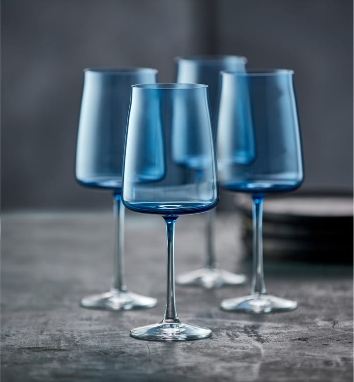 Zero Rotweinglas 54 cl 4er Pack - Blue - Lyngby Glas