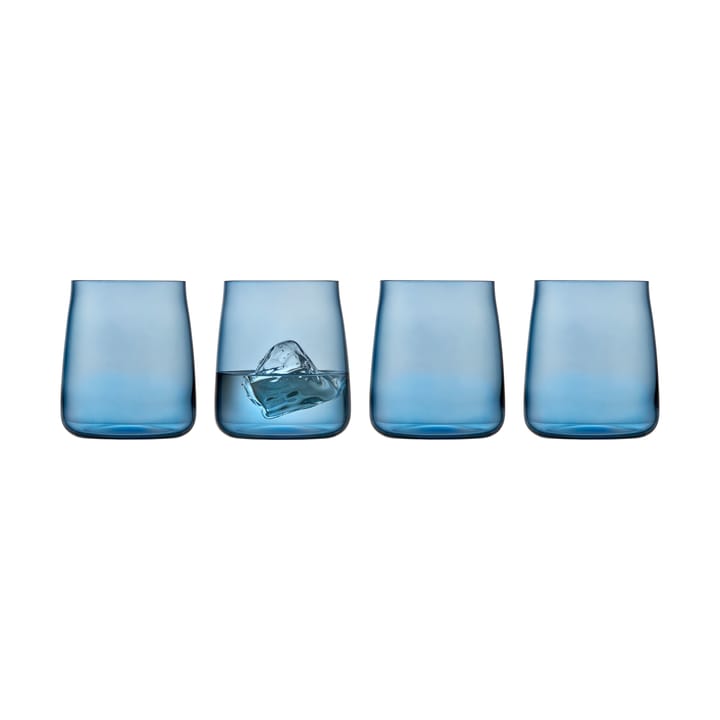 Zero Wasserglas 42 cl 4er Pack - Blue - Lyngby Glas