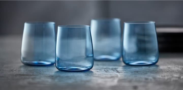 Zero Wasserglas 42 cl 6er Pack - Blue - Lyngby Glas