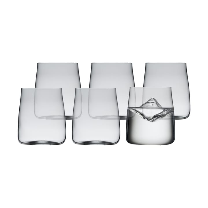 Zero Wasserglas 42 cl 6er Pack - Kristall - Lyngby Glas