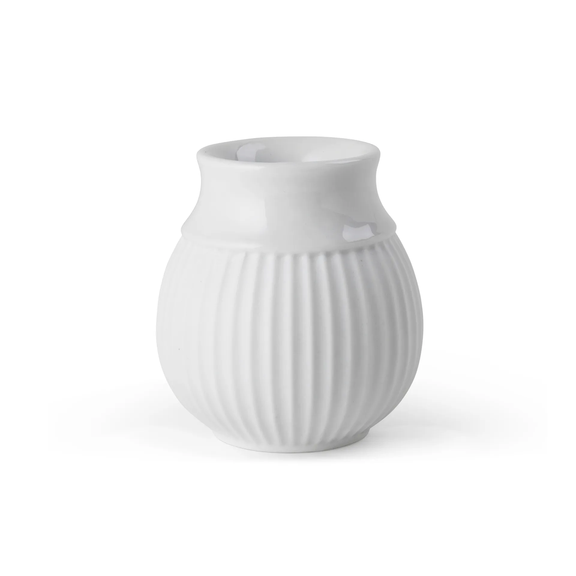 Curve Kerzenhalter 7cm, Weiß Lyngby Porcelæn