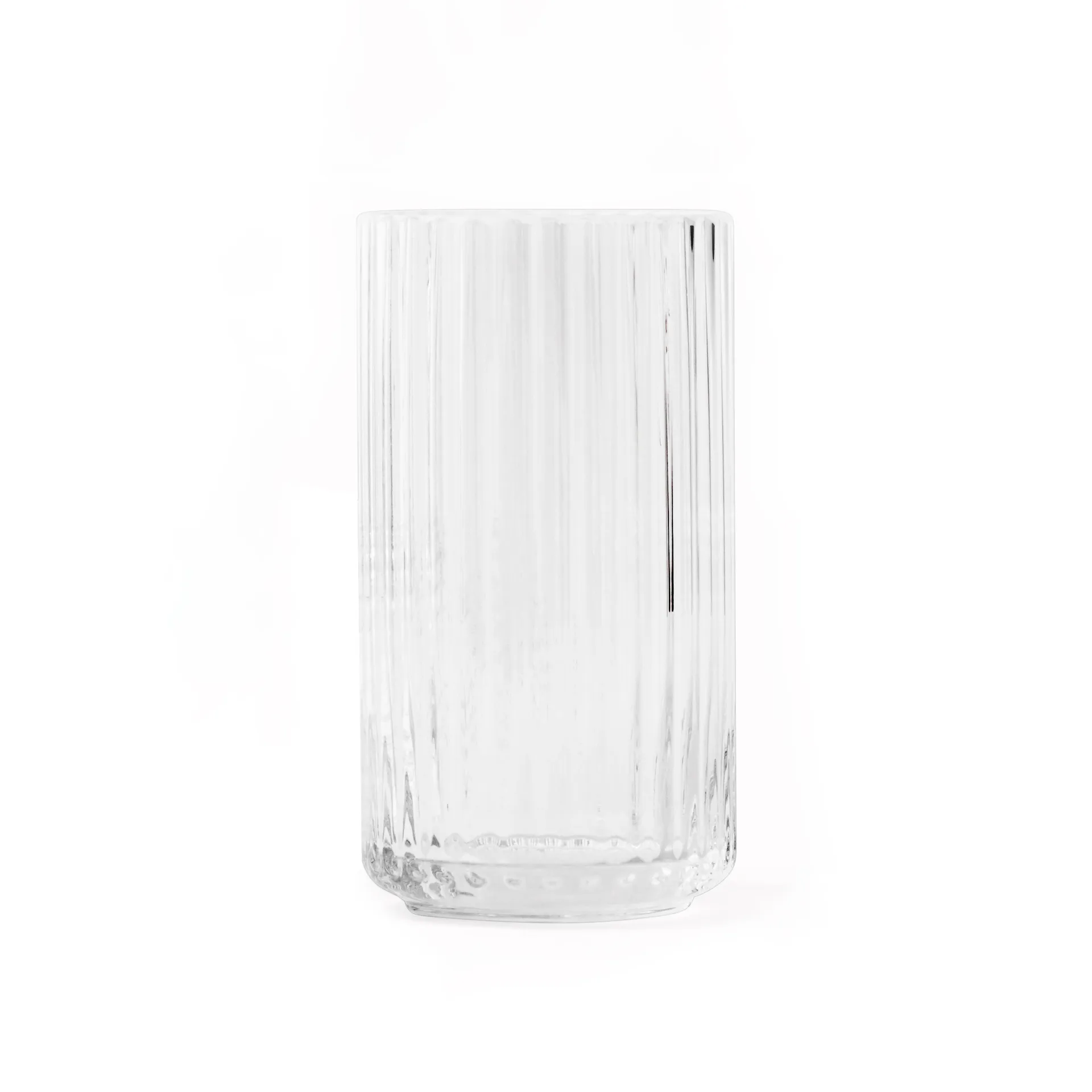 Lyngby Glas-Vase klar, 15cm Lyngby Porcelæn
