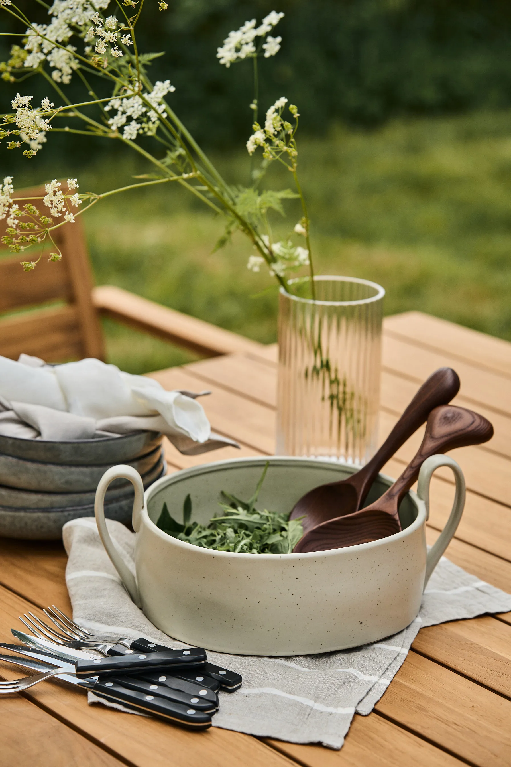 Lyngby Glas-Vase klar, 20cm Lyngby Porcelæn