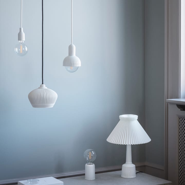 Lyngby Pendelleuchte, Weiß Lyngby Porcelæn