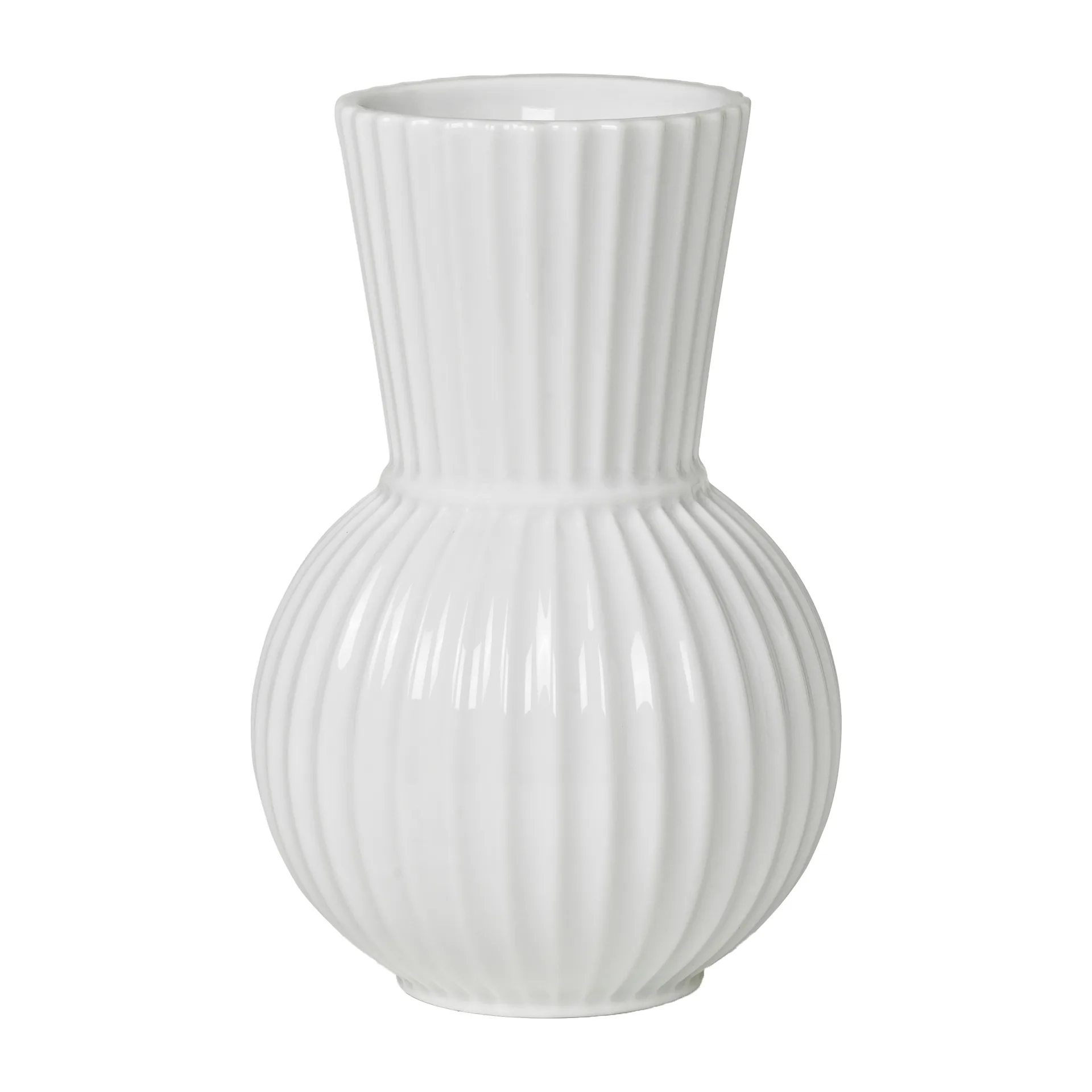 Lyngby Tura Vase weiß, 18cm Lyngby Porcelæn