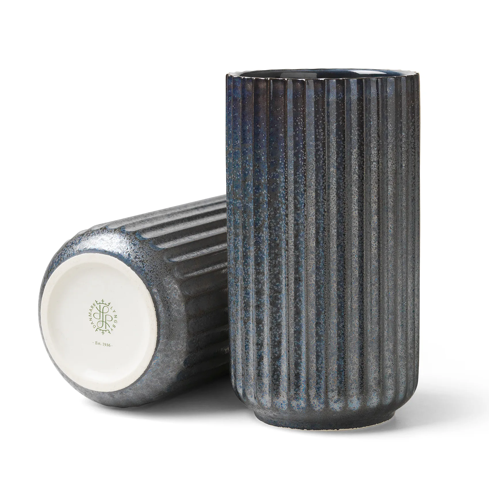Lyngby Vase blau, 15cm Lyngby Porcelæn
