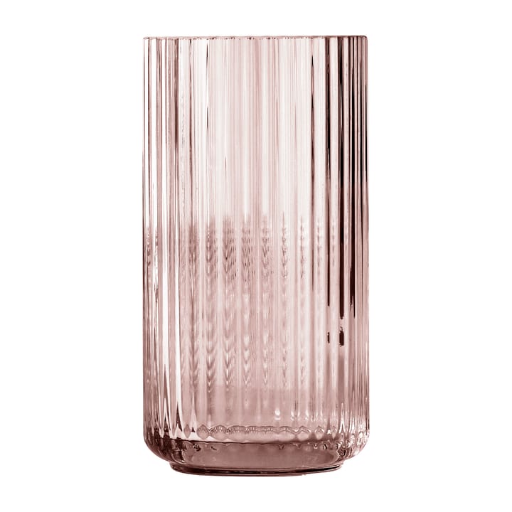 Lyngby Vase Glas burgundy - 20cm - Lyngby Porcelæn