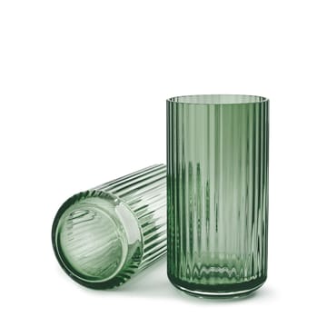 Lyngby Vase Glas grün - 20cm - Lyngby Porcelæn