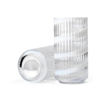 Lyngby Vase - White swirl, 20,5 cm - Lyngby Porcelæn