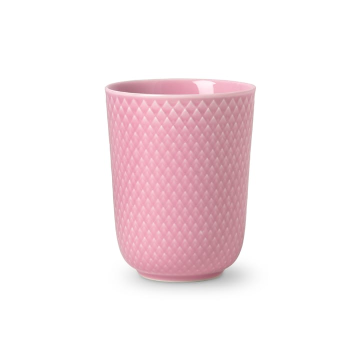 Rhombe Becher 33cl - Rosa - Lyngby Porcelæn