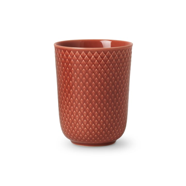 Rhombe Becher 33cl - Terracotta - Lyngby Porcelæn