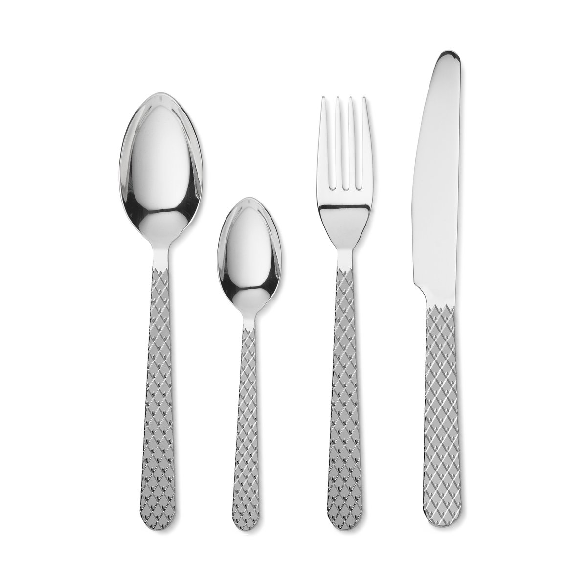 Lyngby Porcelæn Rhombe Besteckset 16 Teile