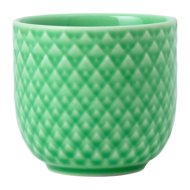 Rhombe Eierbecher Ø5cm - Grün - Lyngby Porcelæn