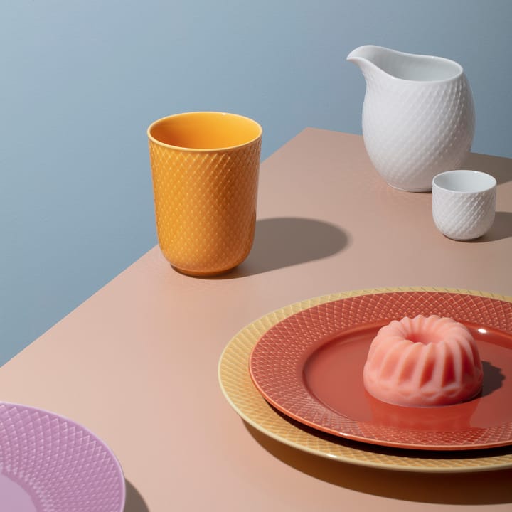 Rhombe Milchkanne 39cl, Weiß Lyngby Porcelæn