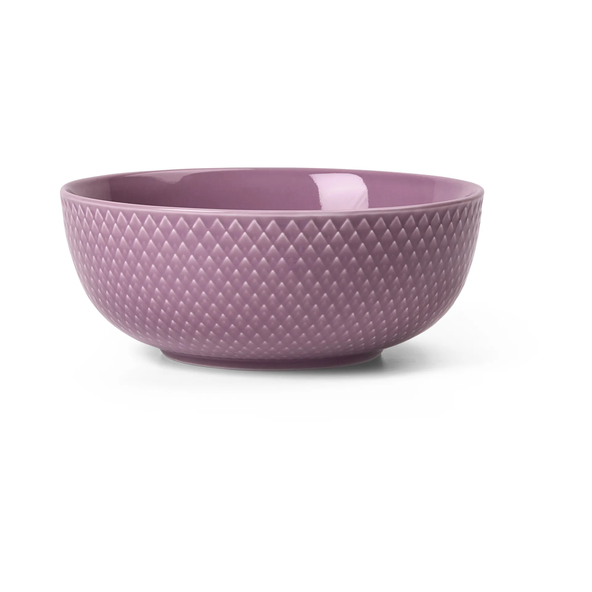 Rhombe Schale Ø15,5cm, Lila Lyngby Porcelæn