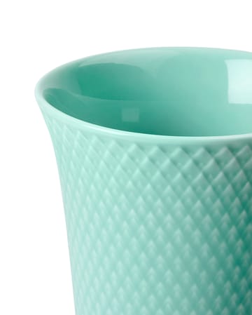 Rhombe Vase 15cm - Aqua - Lyngby Porcelæn