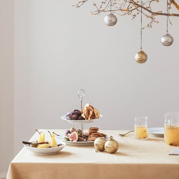Rhombe Weihnachtskugel Ø7cm - Silver - Lyngby Porcelæn