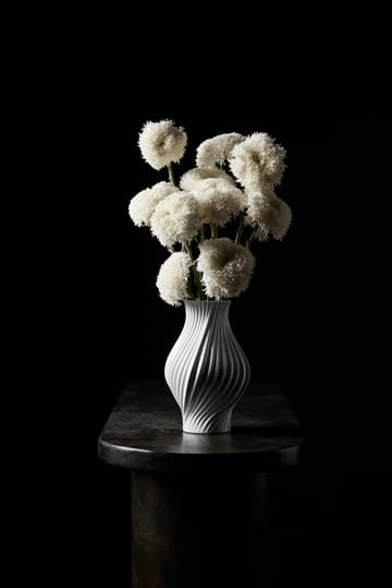 Twist Vase 25 cm - Weiß - Lyngby Porcelæn