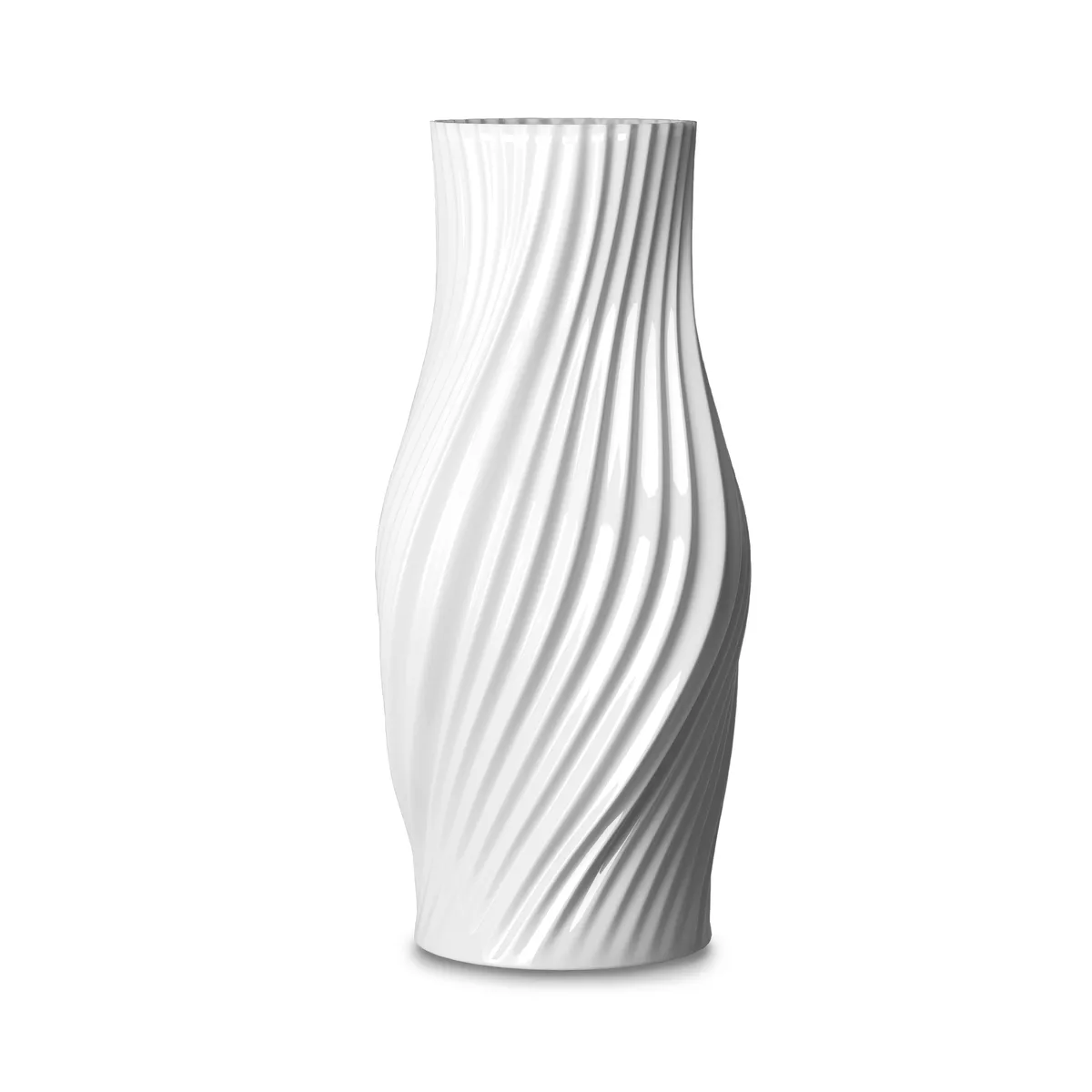 Lyngby Porcelæn Twist vase 31 cm Weiß Lyngby Porcelæn Twist vase 31 cm Weiß