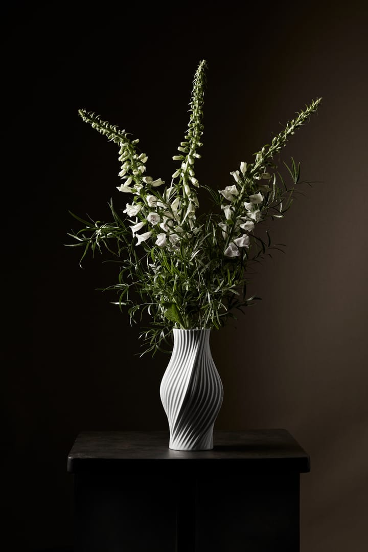 Twist vase 31 cm, Weiß Lyngby Porcelæn