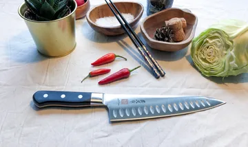 Mac Kochmesser mit Kullenschliff - 20 cm - MAC