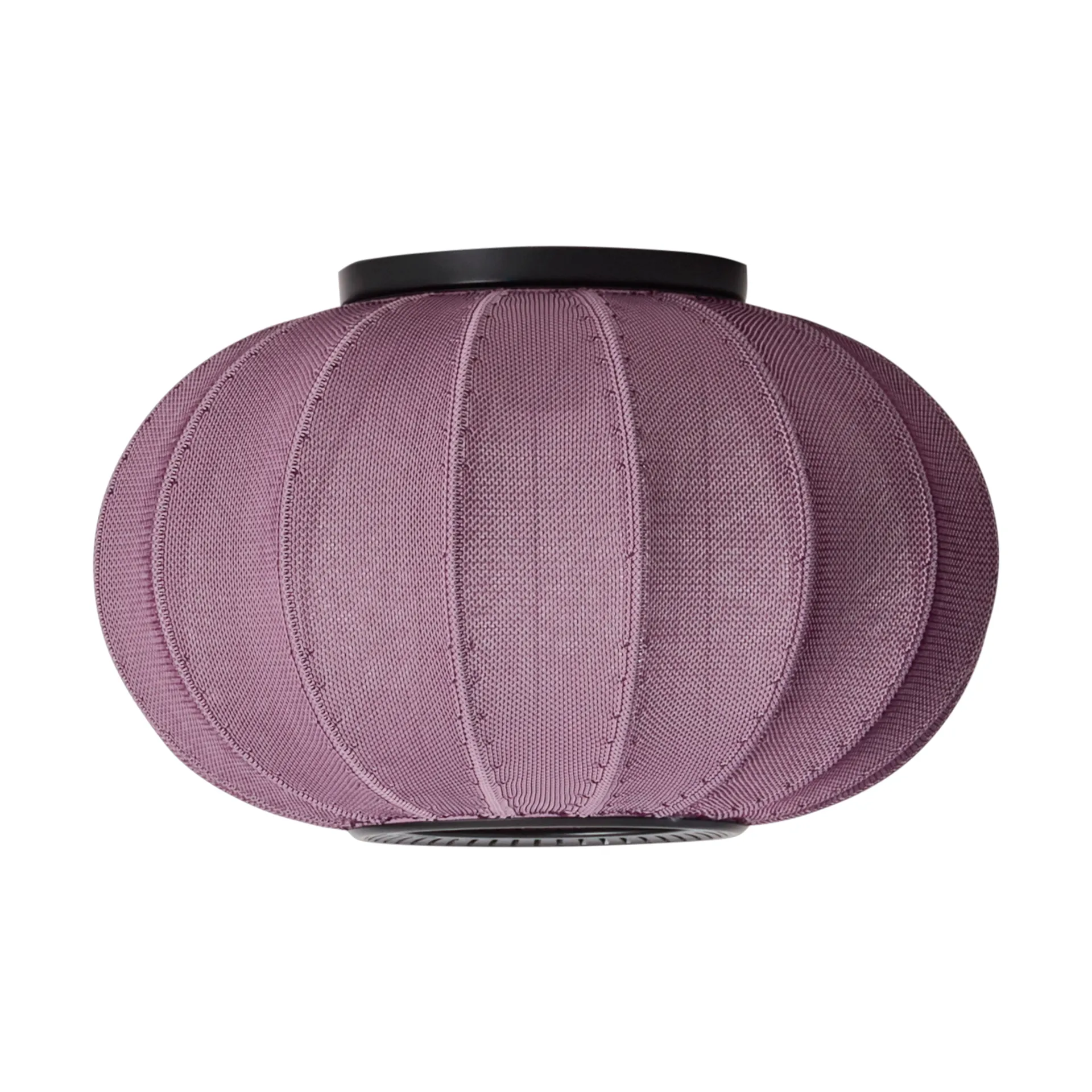 Knit-Wit 45 Oval Wand- und Deckenleuchte, Burgundy Made By Hand